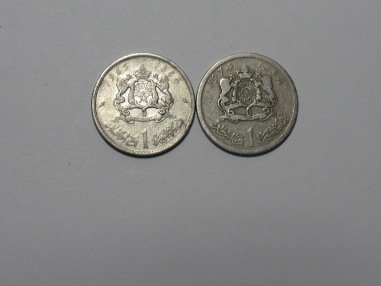 Read more about the article Lot of 2 Different Old Morocco Coins – 1965 and 1974 – Circulated