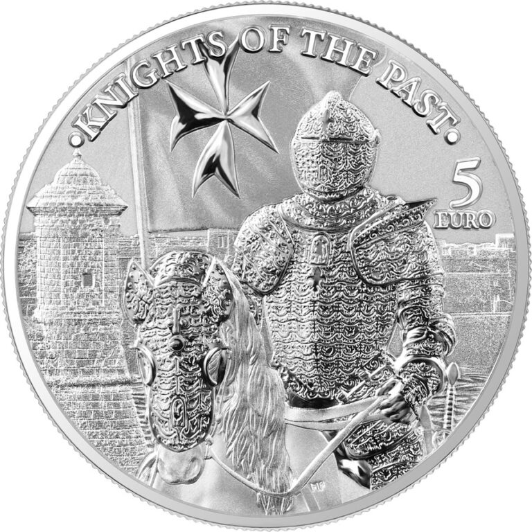 Read more about the article 2023 1oz Malta Knights of the Past Germania Mint 9999 Fine Silver Bullion Coin