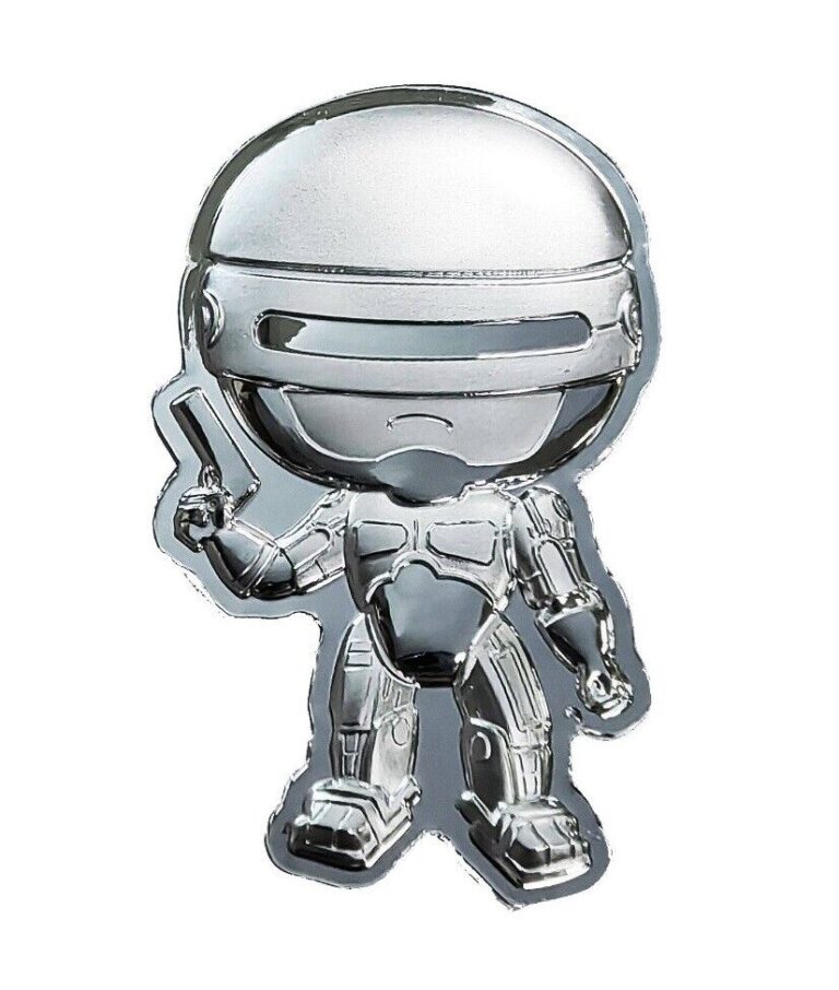 Read more about the article 2024 Fiji RoboCop Shaped Proof-Like 1 oz Silver Coin mintage of 5000