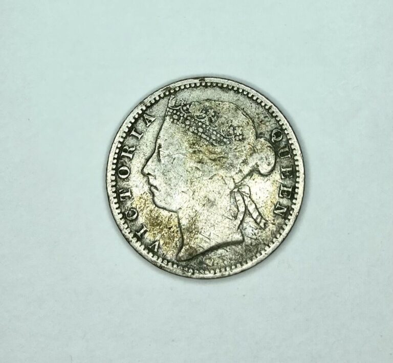 Read more about the article 1899 Mauritius 20 Cents (KM-11.1)  .060 ASW Silver – Queen Victoria