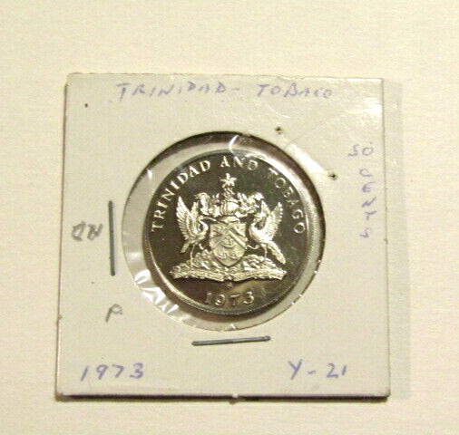 Read more about the article Trinidad-Tobago 1973 50 Cents Proof Coin