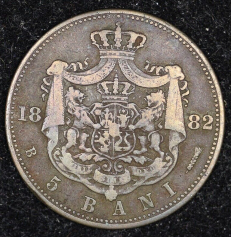 Read more about the article 1882 Romania 5 Bani Z126
