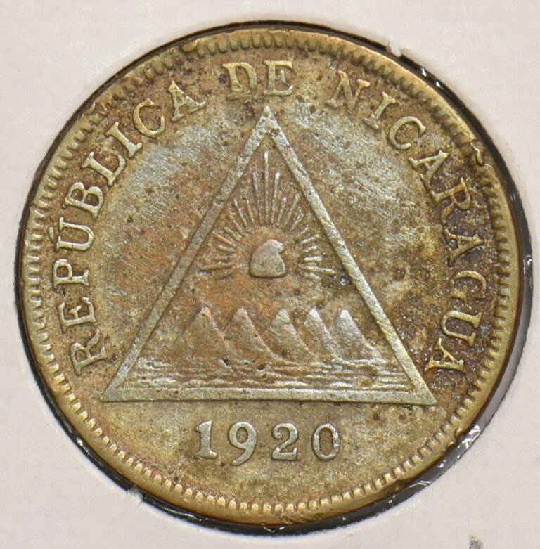 Read more about the article Nicaragua 1920 5 Centavos 199130 combine shipping