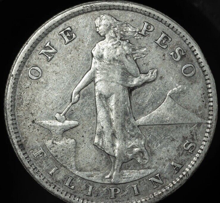 Read more about the article 1907 One Peso Filipinas ~ U.S.A. XF UN