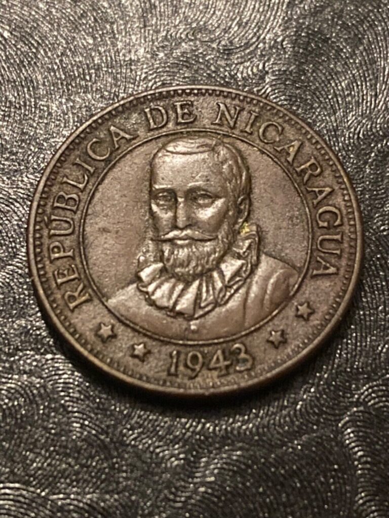 Read more about the article Nicaragua 5 Centavos 1943 World Coins