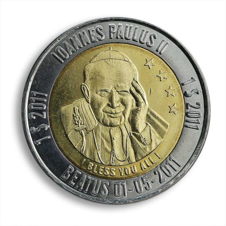 Read more about the article Micronesia 1 dollar Pope Ioannes Paulus II 2011