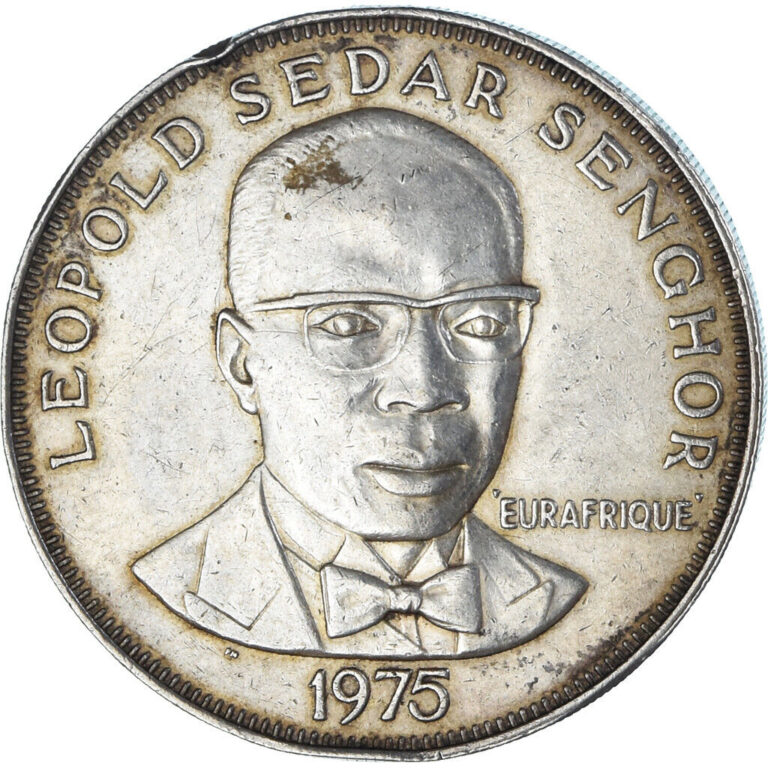 Read more about the article [#1175023] Coin  Senegal  Eurafrique  150 Francs  1975  Léopold Sédar Senghor  M