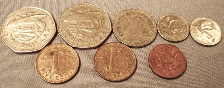 Read more about the article Eight Barbados Coins.