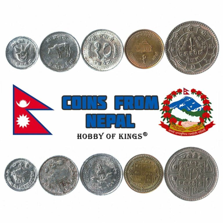 Read more about the article 5 COINS FROM NEPAL. 1966-2019. 1 PAISA – 1 RUPEE. ASIAN OLD COLLECTIBLE COINS