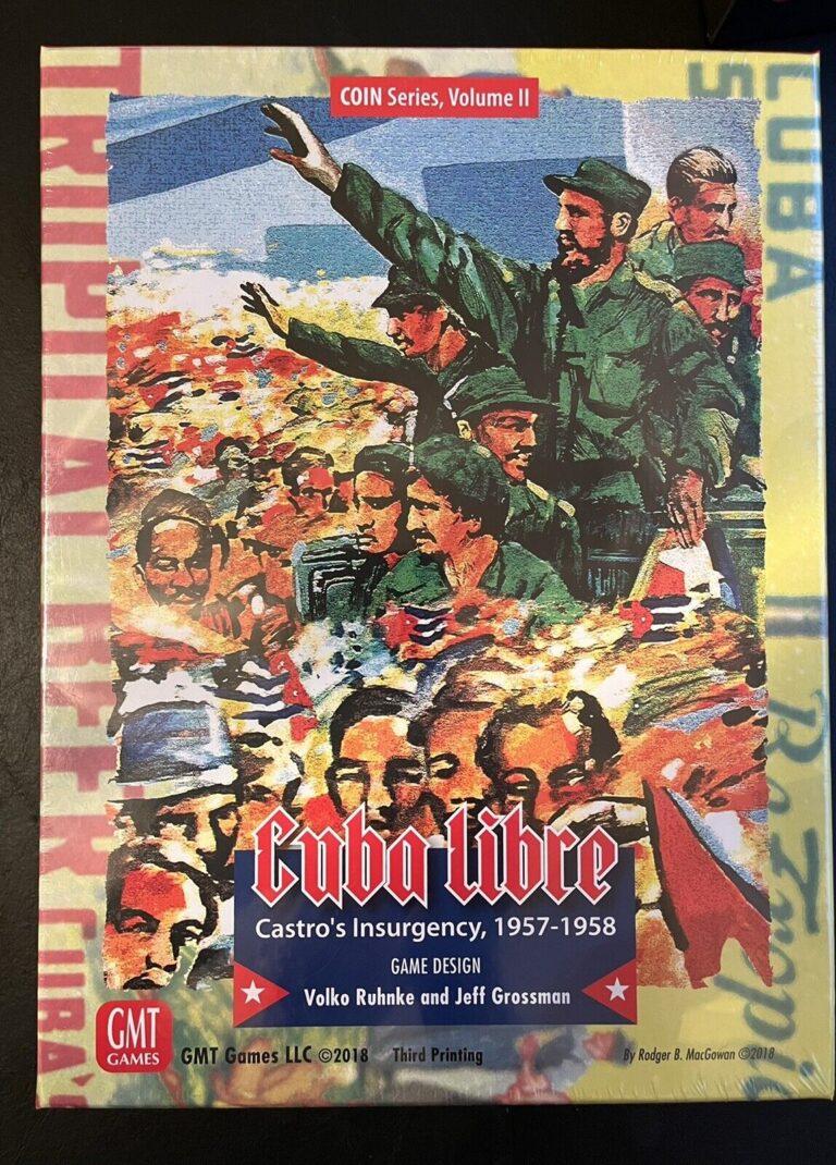 Read more about the article GMT Games: Cuba Libre  3rd Printing 2018 New In Shrink Wrap