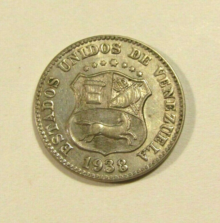 Read more about the article Venezuela 1938 5 Centavos Au Coin