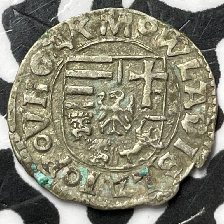 Read more about the article (1579-1602) Hungary 1 Denar Lot#D6628 Silver!