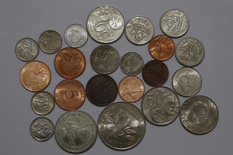 Read more about the article TRINIDAD and TOBAGO – 23 COINS COLLECTION B49 #N985