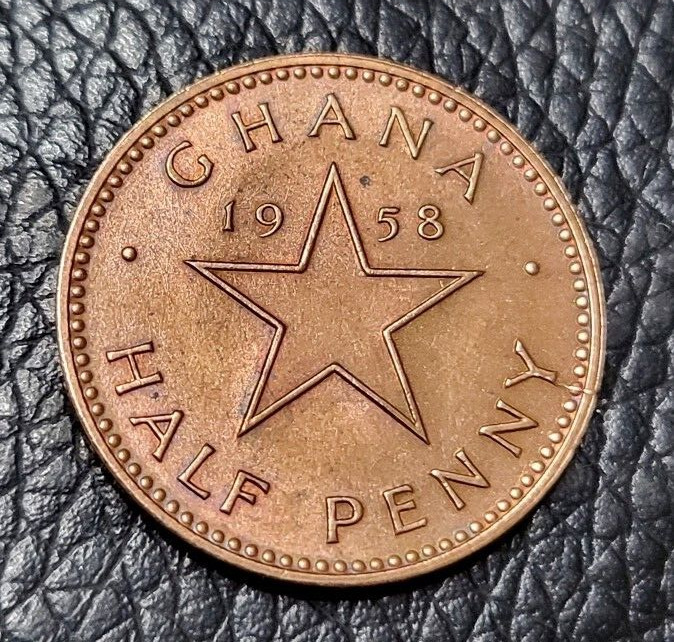 Read more about the article 1958 Ghana Half Penny Coin