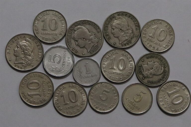 Read more about the article 🧭 🇦🇷 ARGENTINA OLD COINS LOT SINCE 1897 B66 #4 XM6