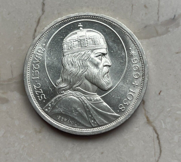 Read more about the article 1938 Hungary 5 Pengo – Silver