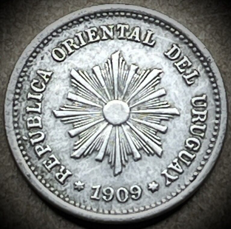 Read more about the article Uruguay – 1909 – 1 Centesimo – Great Details