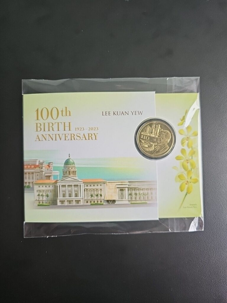 Read more about the article Singapore 2023 $10 Commemorative Coin: 100th Birth Anniv Lee Kuan Yew (LKY100)