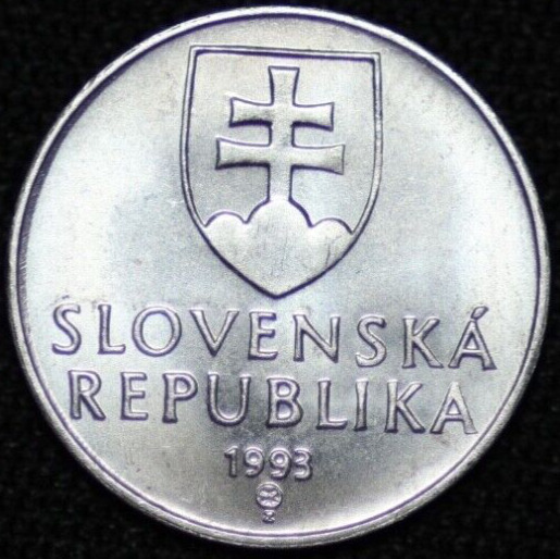 Read more about the article SLOVAKIA ~ 1993 ~ 10 Halierov ~ UNC ~ World Coin (1 COIN ONLY) ☘️ W-#1368 ☘️