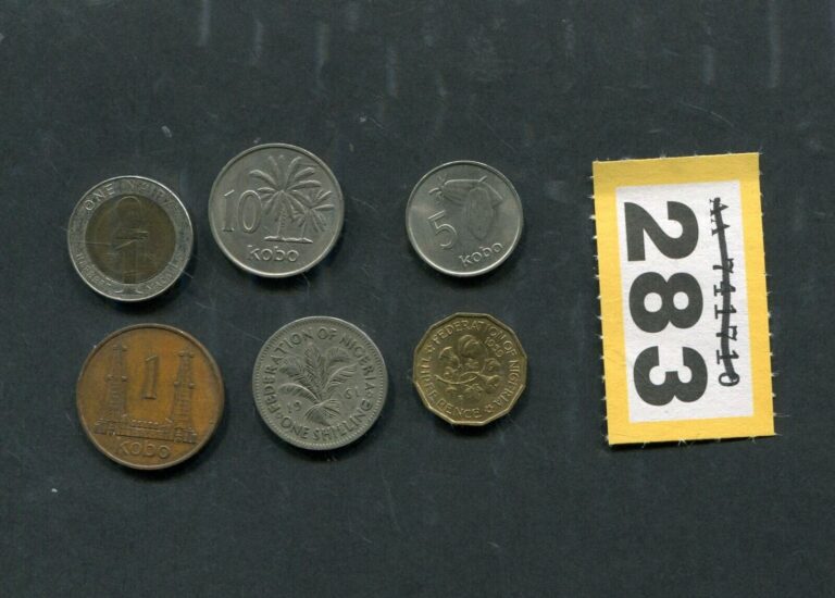 Read more about the article Lot of  6    coins of   Nigeria