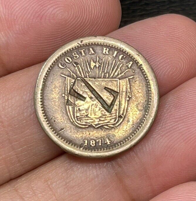 Read more about the article 1874 Costa Rica 1 Centavo Coin Low RARE Mintage of 32 000 “Z” Counerstamp