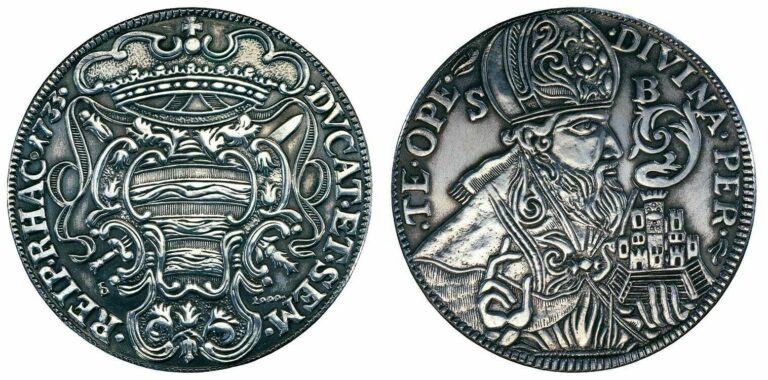 Read more about the article CROATIA  DUBROVNIK BRADAN 1773 2000 kroatien medal kuna SILVER coin