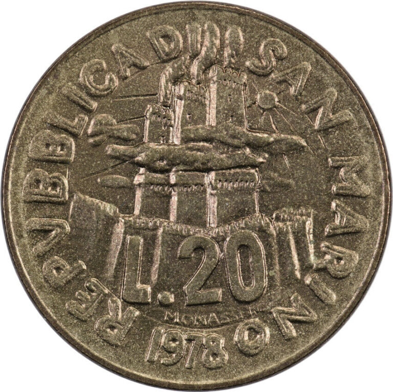 Read more about the article San Marino – 20 Lire – 1978 – Stonemason