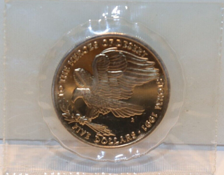 Read more about the article 1992 Marshall Islands $5 Desert Storm Coin