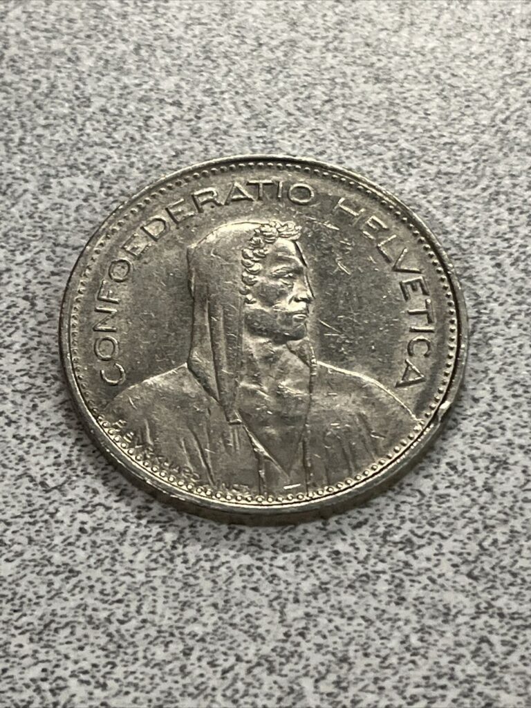 Read more about the article 1983 Switzerland 5 Francs (upgraded)
