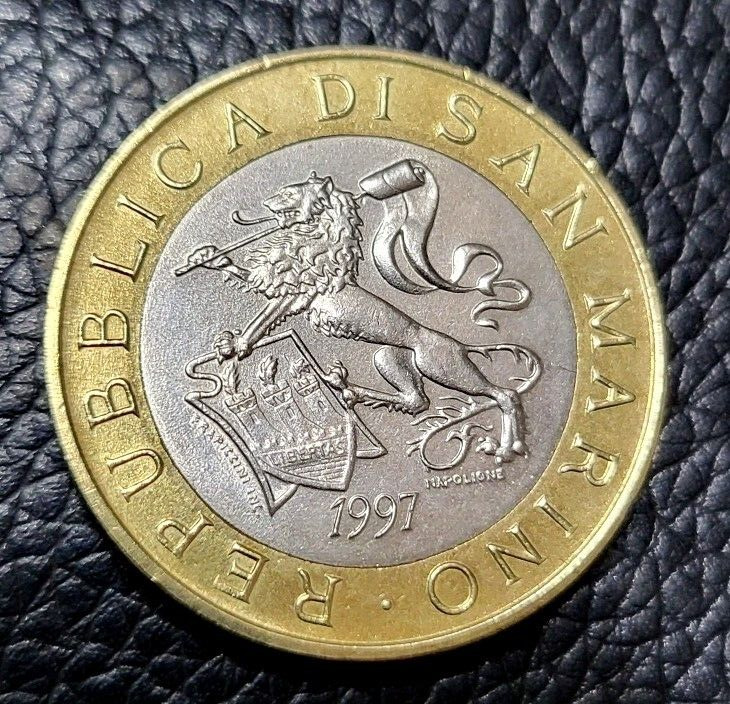 Read more about the article 1997 SAN MARINO 1000 LIRE COIN