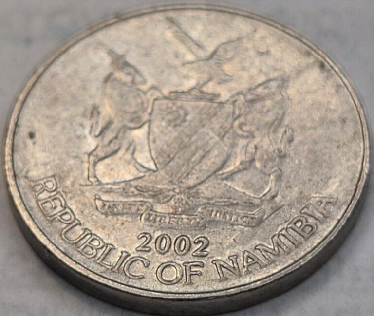 Read more about the article 2002 NAMIBIA 5 CENT COIN KM# 1 US SELLER COMBINE SHIPPING