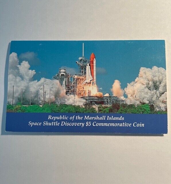 Read more about the article 1988 Republic Of The Marshall Islands Space Shuttle Discovery $5 Coin and Card UNC