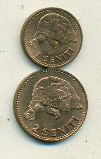 Read more about the article 2 DIFFERENT COINS w/ TURTLES from TONGA – 1 and 2 SENTI (BOTH DATING 1968)