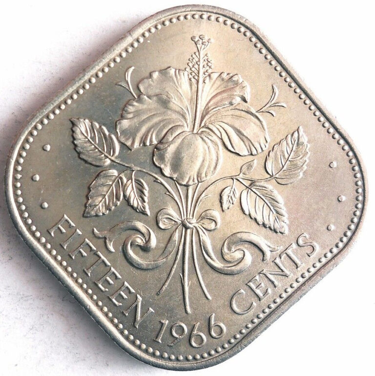 Read more about the article 1966 BAHAMAS 15 CENTS – High Grade Coin – FREE SHIP – Bin #999