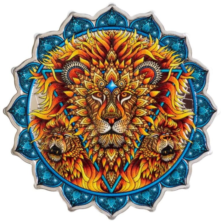 Read more about the article 2023 Lion Of The 5th CHAKRA Lewis 2 Oz Silver Coin 5$ Solomon Islands – In Stock