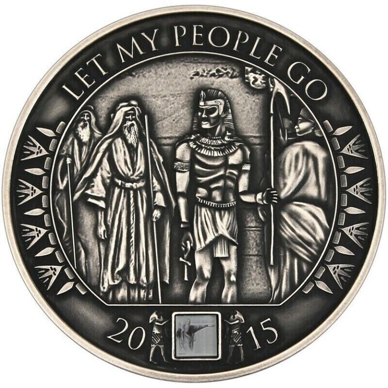 Read more about the article 2015 Burkina Faso Moses Exodus Nano Chip 1 oz .999 Silver Coin – 999 Mintage