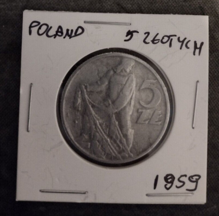 Read more about the article 5 ZLOTY 1959 POLAND