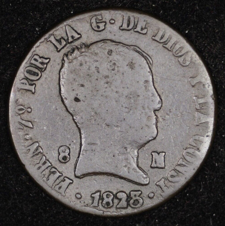 Read more about the article 1823 Spain 8 Maravedis