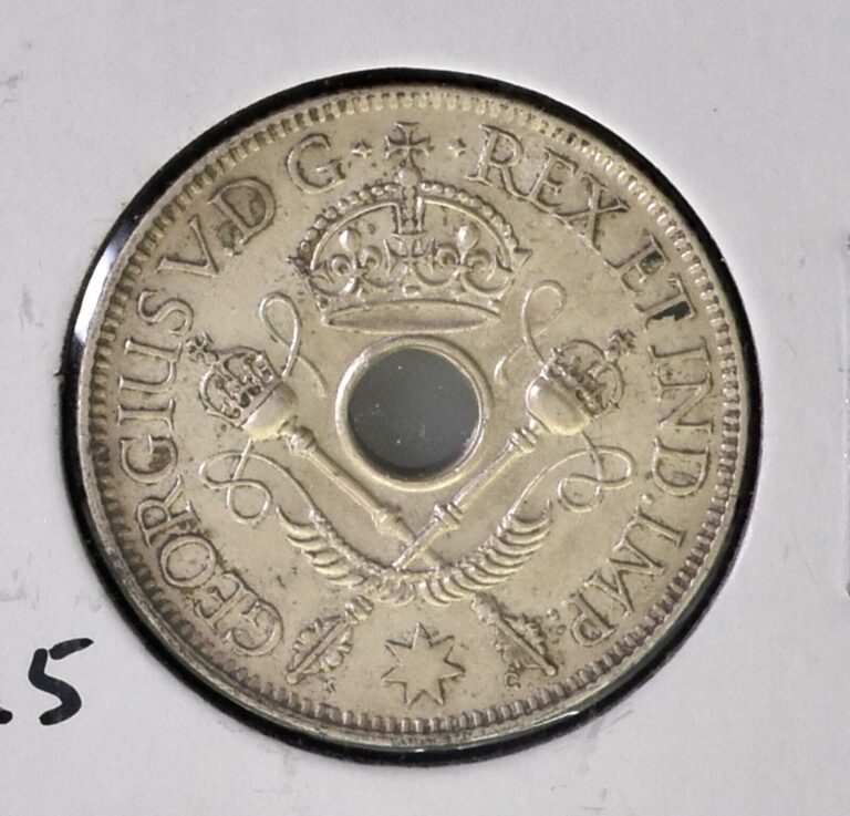 Read more about the article 1935 ~ New Guinea ~ 1 Shilling Silver Coin ~ XF ~ *M777