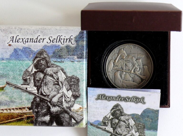Read more about the article Burkina Faso 1 000 francs 2014 Alexander Selkirk  1 oz silver