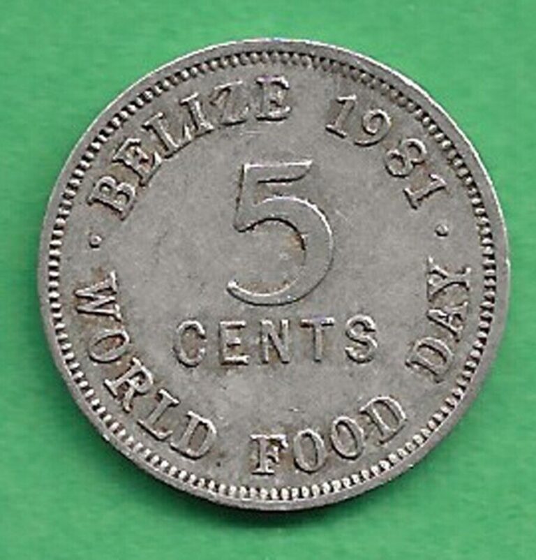 Read more about the article Belize 1981 World Food Day 5 Cents coin with Free Shipping