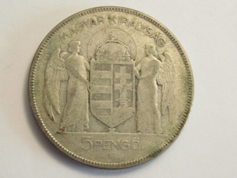 Read more about the article 1930 Hungary Silver 5 Penga