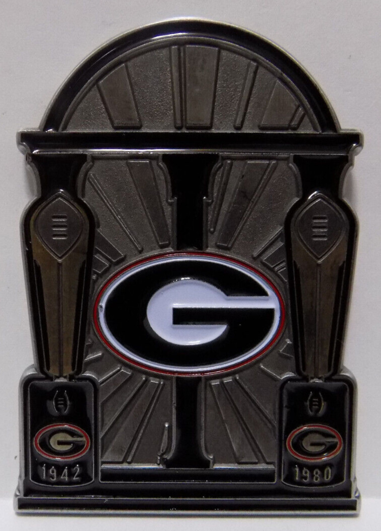 Read more about the article UGA UNIVERSITY OF GEORGIA BULLDOGS FOOTBALL 4 TIME CHAMPIONS COIN 1942 80 21 22