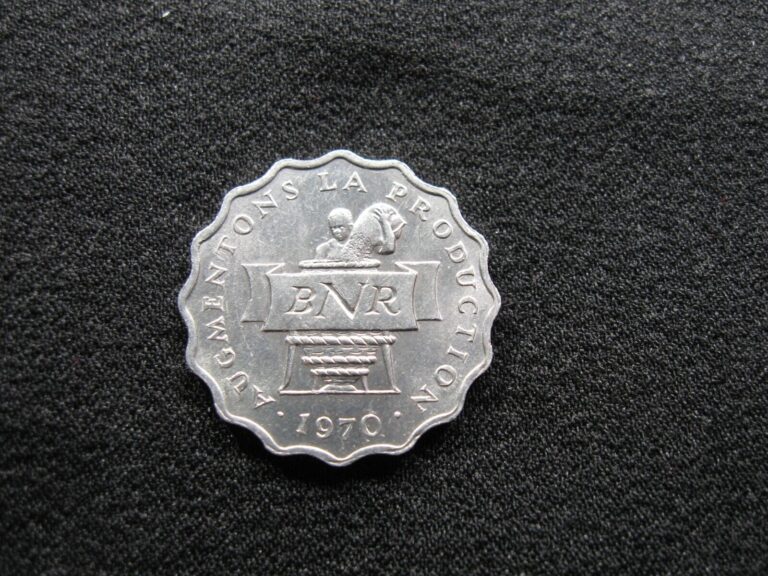 Read more about the article aluminum old world FAO coin RWANDA Africa 2 francs 1970 KM10 (83)