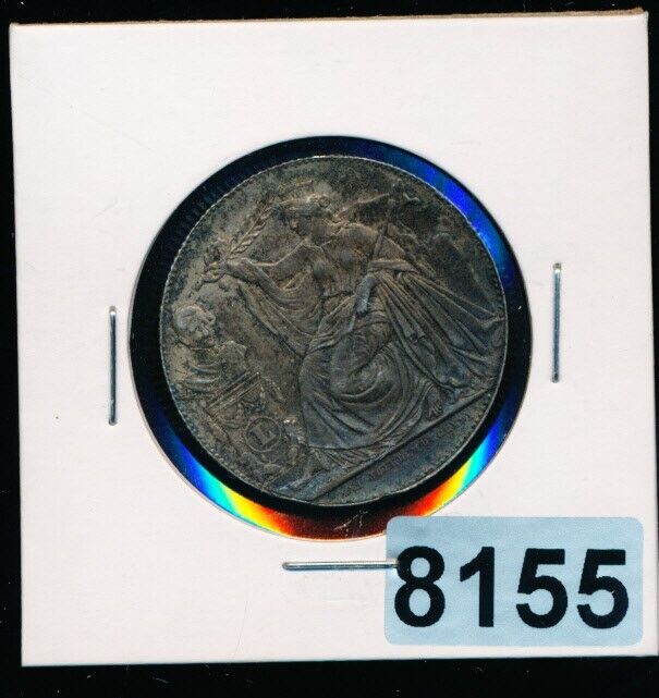 Read more about the article BELGIUM. – LEOPOLD 1856 MEDAL – XF TONED #8155