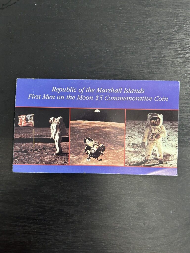 Read more about the article First Men on the Moon Republic of the Marshall Islands $5 Commemorative Coin