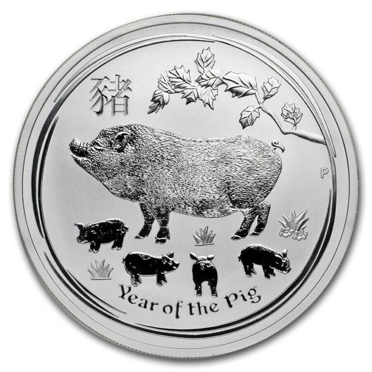 Read more about the article 2019 Australia Year of the Pig  1 oz Silver Coin 999 Lunar Series II ~PRISTINE