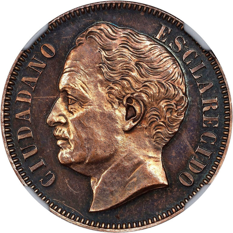 Read more about the article 1863-E VENEZUELA REPUBLIC COPPER ESSAI CENTAVO (PATTERN) NGC SPECIMEN DETAILS