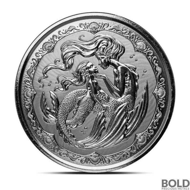 Read more about the article Presale 2023 1 oz Samoa Mermaid Mother and Daughter Silver Coin (BU)