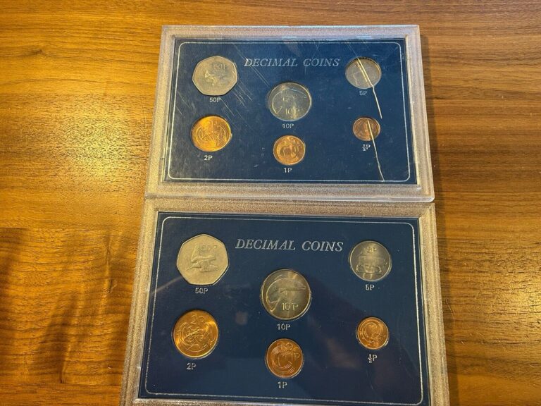 Read more about the article 2 Ireland Irish Decimal Coin  Sets